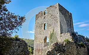 Tower Ruins in Castelvecchio nature reserve