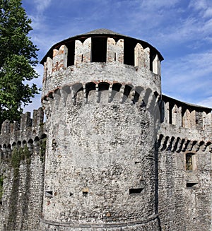Tower of the Ruins of Visconteo Castle