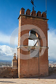 The tower of sail in Alhambra