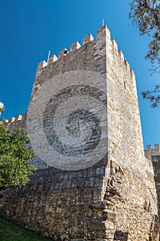 The tower. Saint Georges Castle.