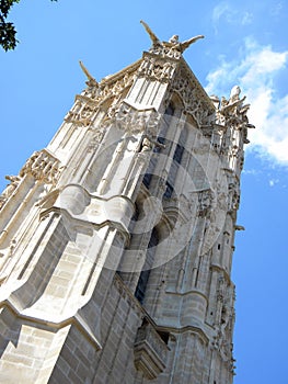 The tower of Saint Jacques, Paris photo