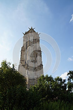 The tower Saint Jacques â€“ Paris, France