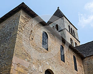 Tower on Saint-LÃ©on-sur-Vezere's Church