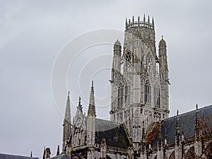 Tower of of Saint Ouen church, Rouen, France