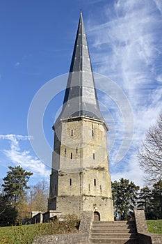 Tower of Saint Winoc Abbey, Bergues, Nord Pas de Calais, France