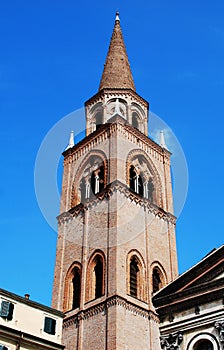The tower of Sant`Andrea in Mantova