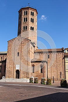 Tower of Sant Antonino Basilica in Piacenza