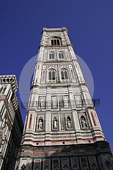 Tower of Santa Maria del Fiore church. Italy