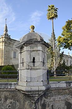 Tower at Seville University building