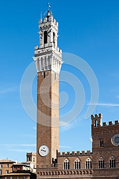 Tower in Siena Italy