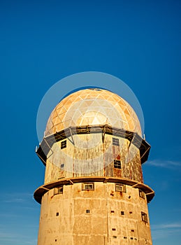 Tower of the Sierra De La Estrella in Seia, Guarda, Portugal photo