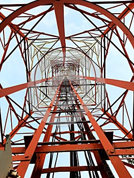 Tower signal telecomunication