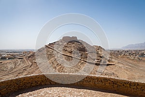 Tower of Silence, zoroastrian religious site in Yazd, Iran