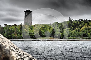 Tower in the Sir Sandford Fleming Park in Halifax, Canada