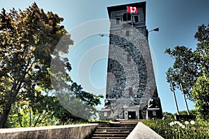 Tower in Sir Sandford Fleming Park in Halifax, Canada