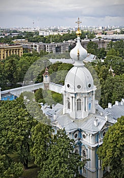 Tower of Smolny Cathedral