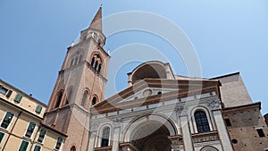 Tower of St. Andrea at City of Mantova  Lombardy, Italy