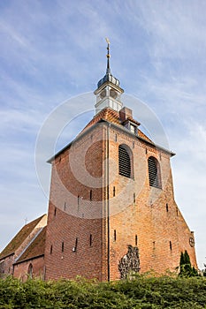 Tower of the St. Antonius church of Petkum photo