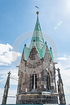 Tower of the St Lorenz church in Nuremberg, Germany