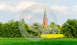 Tower of St. Martin in Nienburg photo
