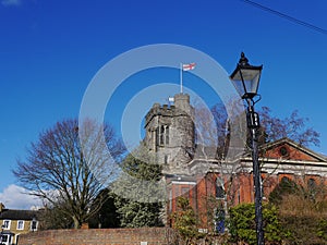 The Tower of St Marys Church in Twickenham Greater London UK.