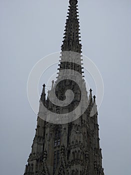 Tower of St. Stephen\'s Cathedral. Vienna, Austria