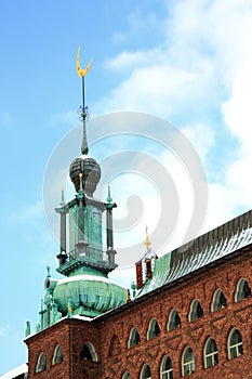 Tower of Stockholm Cityhall photo