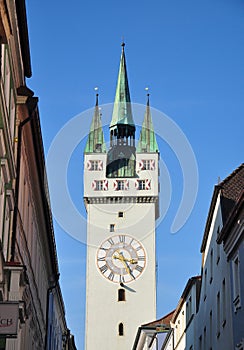 Tower in Straubing, Bavaria