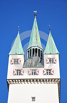 Tower in Straubing, Bavaria