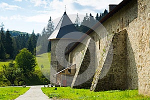 Tower of Sucevita monastery, Romania