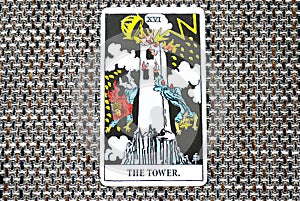 The Tower Tarot Card Sudden and unexpected change, upheaval, destruction, ruin, catastrophe