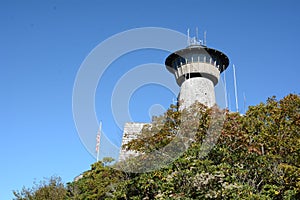 tower at the top of Brasstown Bald photo