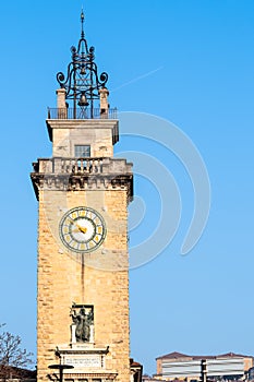 Tower Torre dei Caduti in Bergamo city photo