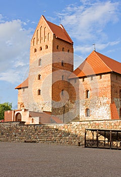 Tower of Tracai castle, Lithuania