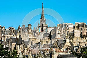 Tower of the The Tron Kirk-Edinburgh landmark