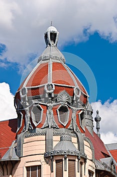 Tower of the UngÃÂ¡r-Meyer palace photo