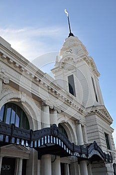 Tower on Union Station in Worcester, Massachusetts photo