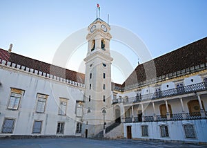 Tower of the University of Coimbra, Portugal