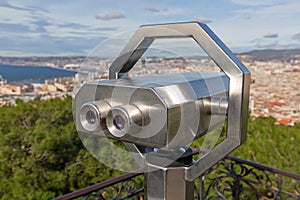 Tower Viewer Binoculars Panorama