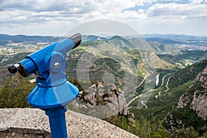 Tower viewer in Montserrat
