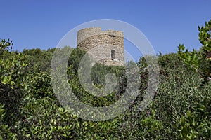 Tower of Vignola in Sardinia