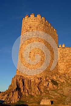 Tower of the walls of Avila
