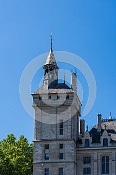 Tower watch building in Paris