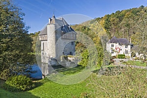 Tower in water, Belgium