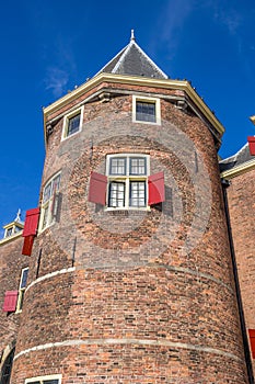 Tower of the weigh house in Amsterdam