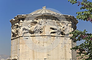 Tower of the wind-Gods, Athens, Gree