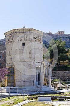 Tower of the Winds and Acropolis