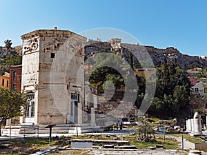 Tower of the Winds, Plaka, Athens, Greece
