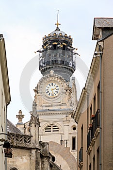 Tower of the Ã‰glise Sainte-Croix de Nantes