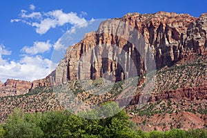 Towering Cliffs of Zion National Park